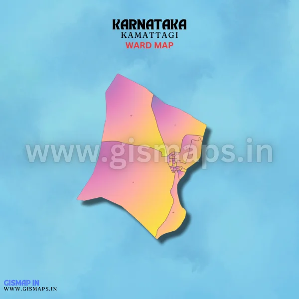 Kamattagi Ward Map (Karnataka)